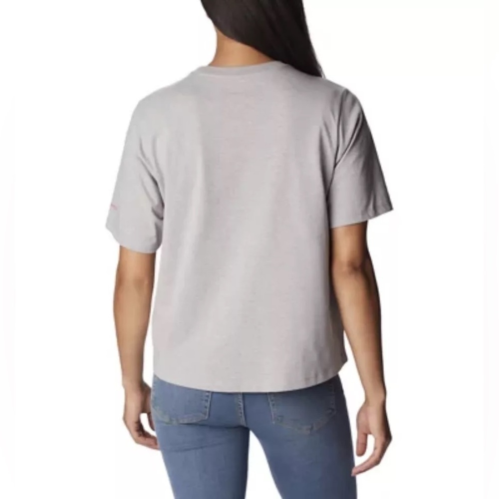 Columbia North Cascades Relaxed Tee Shirt Grey Size XS - Picture 3 of 12